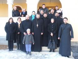 Comuniune euharistică la Praznicul Crăciunului în localitatea Mălainiţa din Serbia